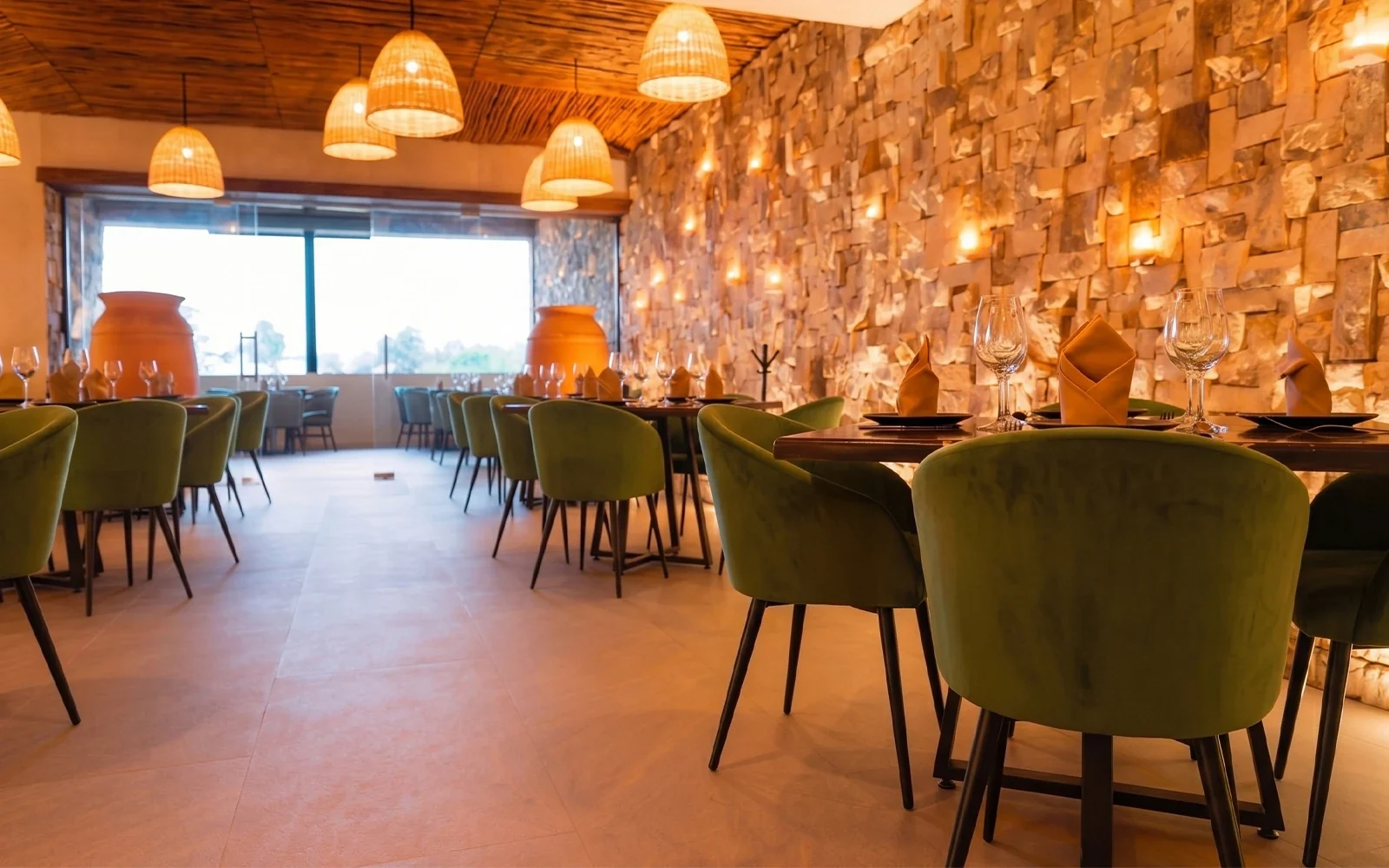 Ambiente Restaurante cálido